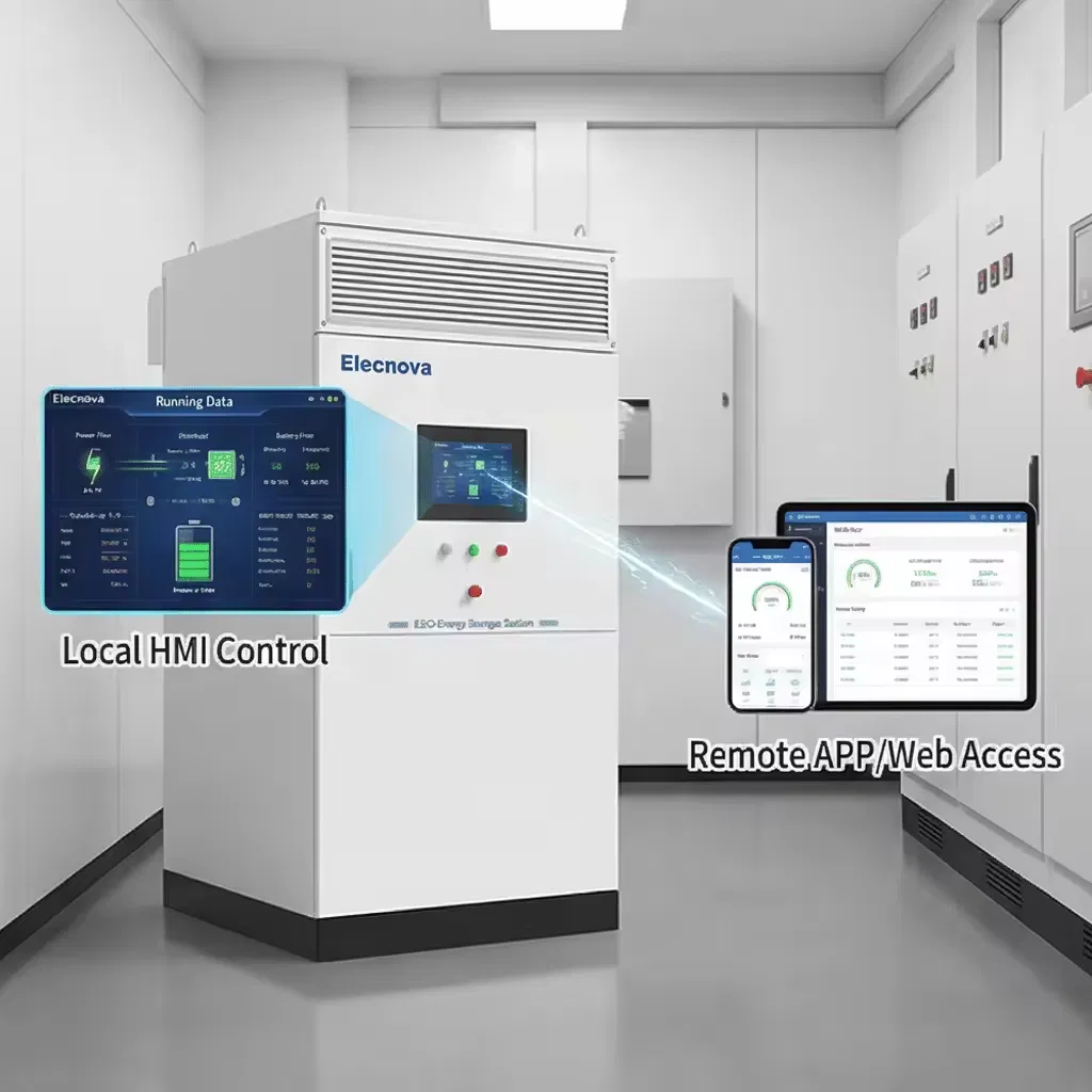 Sistema de gabinete de almacenamiento de energía solar industrial todo en uno