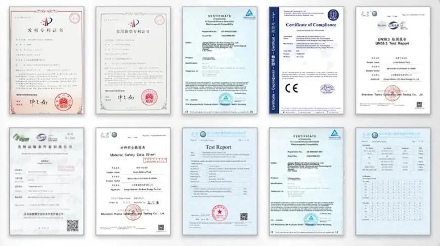 Certificaciones y acreditaciones de calidad del producto
