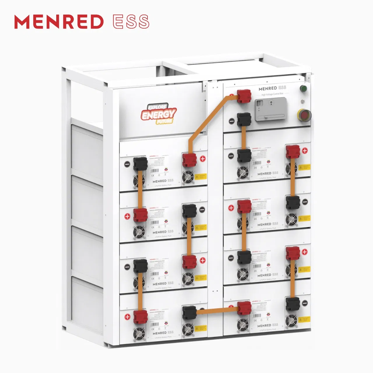 Inversor Solar Híbrido Compatible Schneider 36kwh-67kwh Ampliable para Electrodomésticos 100ah Batería de Litio de Alta Tensión Puede Dividir