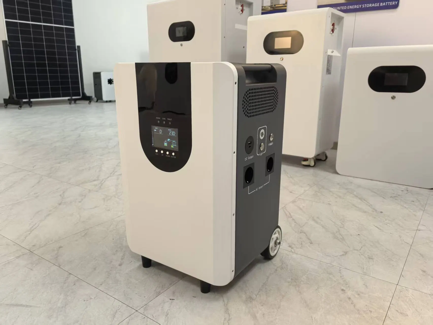 BATERÍAS ECELL LiFePO4 Batería 3kW Unidad portátil todo en uno para exteriores 12V/24V/48V Batería solar de litio 12.8V 314AH 3.2V 314AH 100Ah 150Ah 200Ah 300Ah