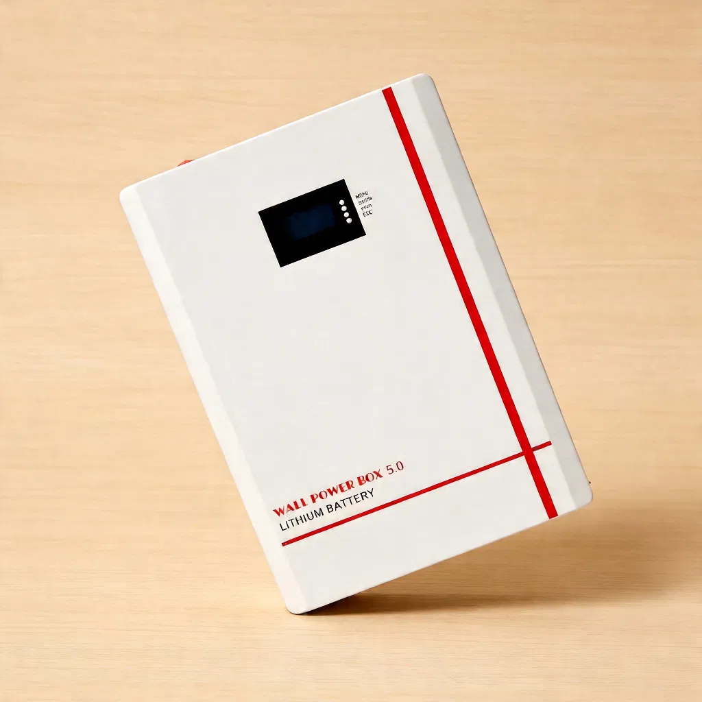 1688 Fábrica de China 5kwh Batería de almacenamiento de energía montada en la pared LiFePO4 Sistema de energía de respaldo solar para el hogar