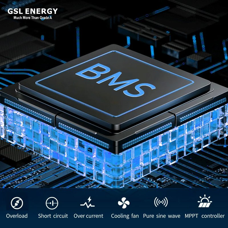 2023 Venta Caliente Batería de Iones de Litio para Energía Doméstica 48V 100ah 200ah 5kw 10kw Sistema de Energía Solar Fuera de la Red para Inversor Híbrido