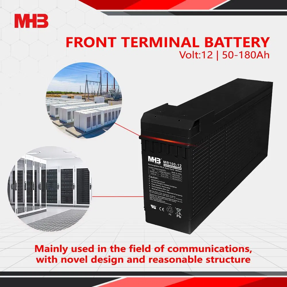Mhb Mr125-12 Batería de Plomo Ácido de Ciclo Profundo para Almacenamiento Solar AGM VRLA 12V 125ah