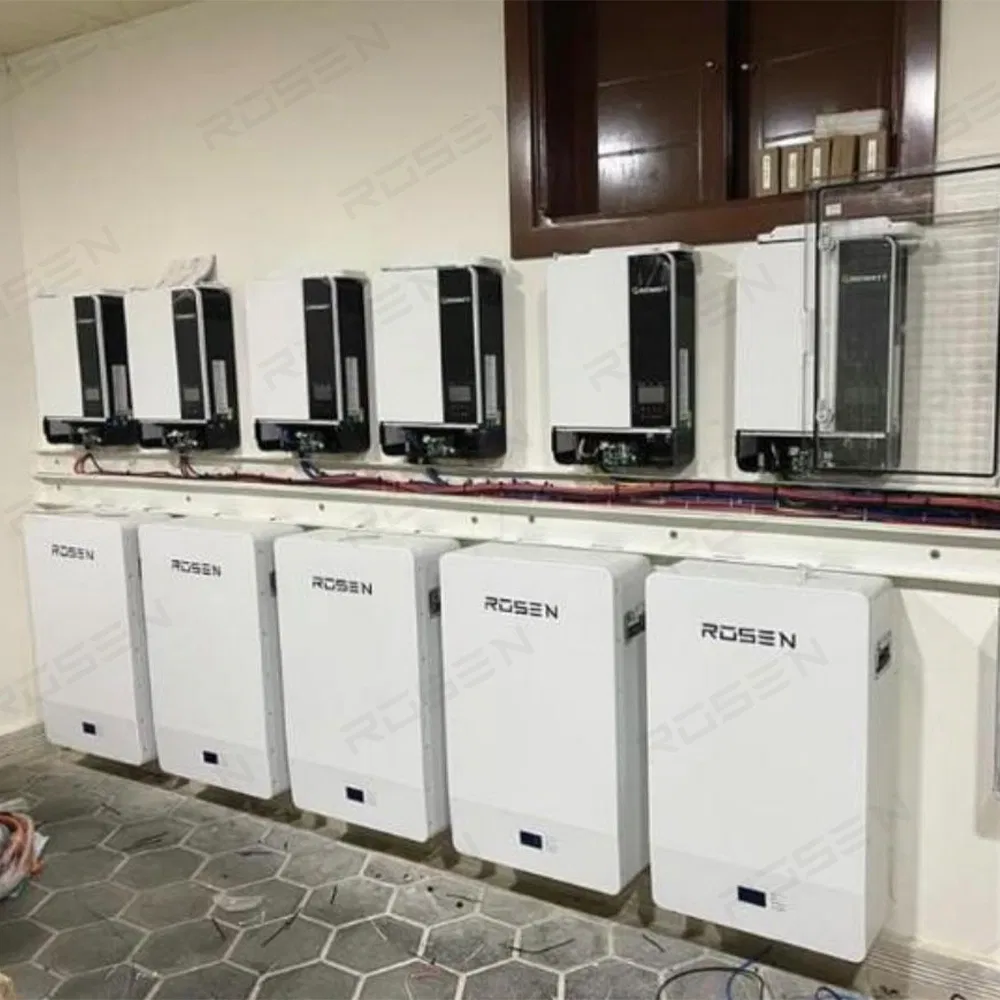 Batería de iones de litio de grado Rosen a un precio competitivo 200ah Sistema solar fuera de la red