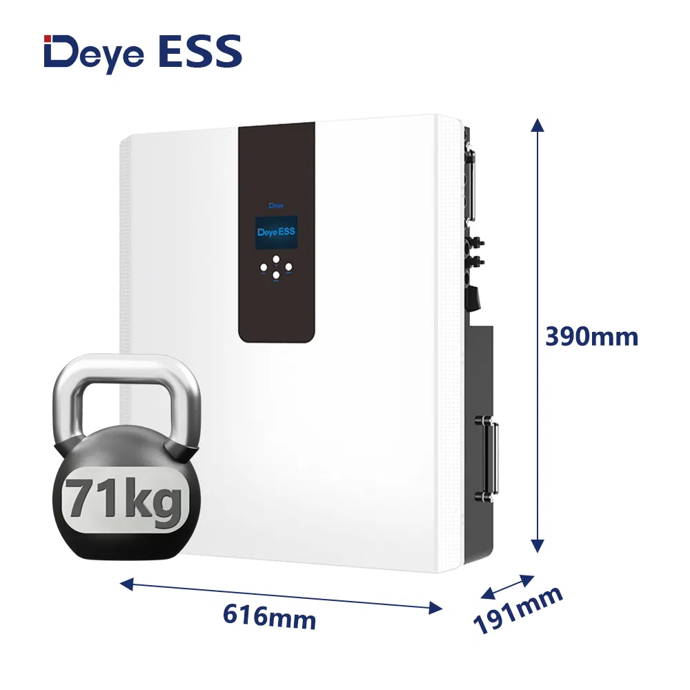 Deye Ess RW-F5.3-2h3 Entrega Rápida Mejor Almacenamiento de Energía en Casa LiFePO4 para Paneles Solares