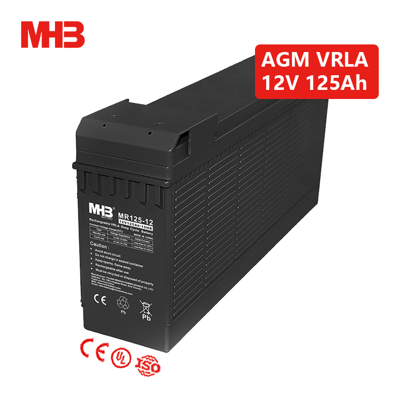 Mhb Mr125-12 Batería de Plomo Ácido de Ciclo Profundo para Almacenamiento Solar AGM VRLA 12V 125ah