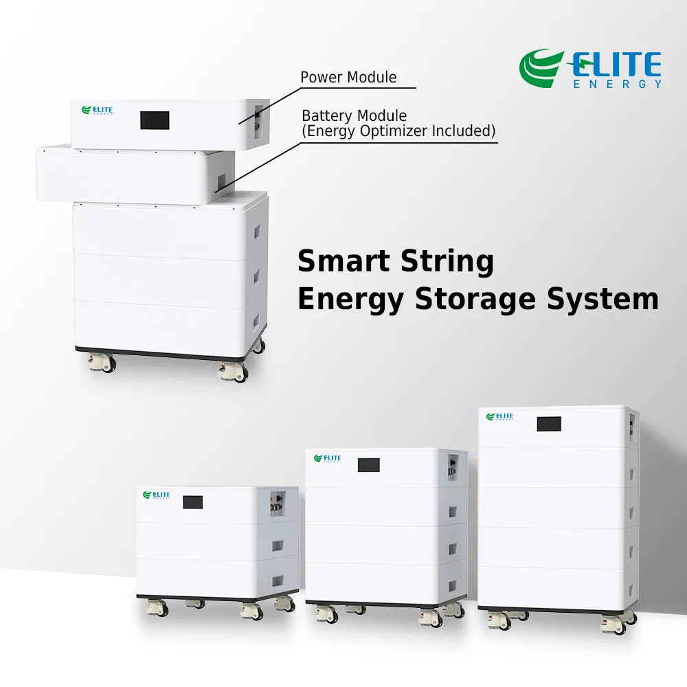 15kwh 20kwh 30kwh 40kwh 50kwh Sistema de Almacenamiento de Energía Solar en Casa de Alta Tensión Apilable 48V 100ah LiFePO4 Paquete de Batería de Iones de Litio