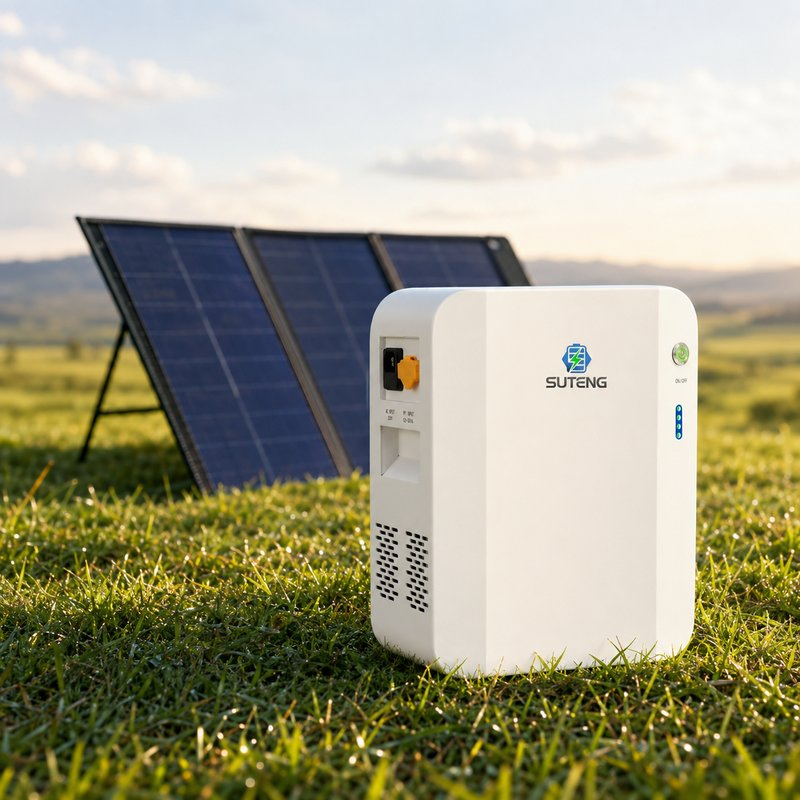 2000W Portable Power Station with Solar Charging Lithium Battery Energy Storage System for Emergency Backup