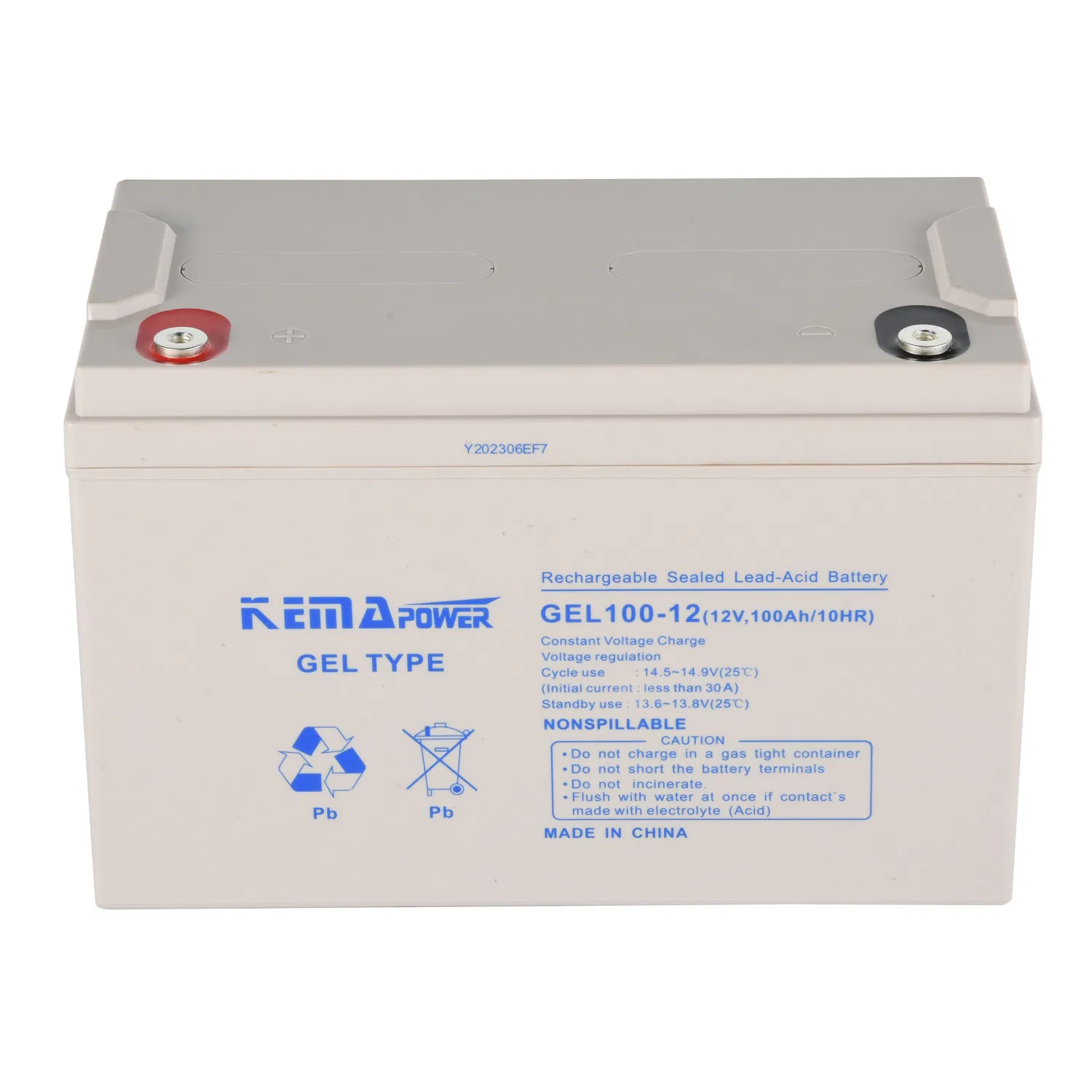 24ah a 200ah 250ah 100ah 150ah Ciclo Profundo Recargable Libre de Mantenimiento 12VDC Almacenamiento de Energía Batería Solar de Gel AGM