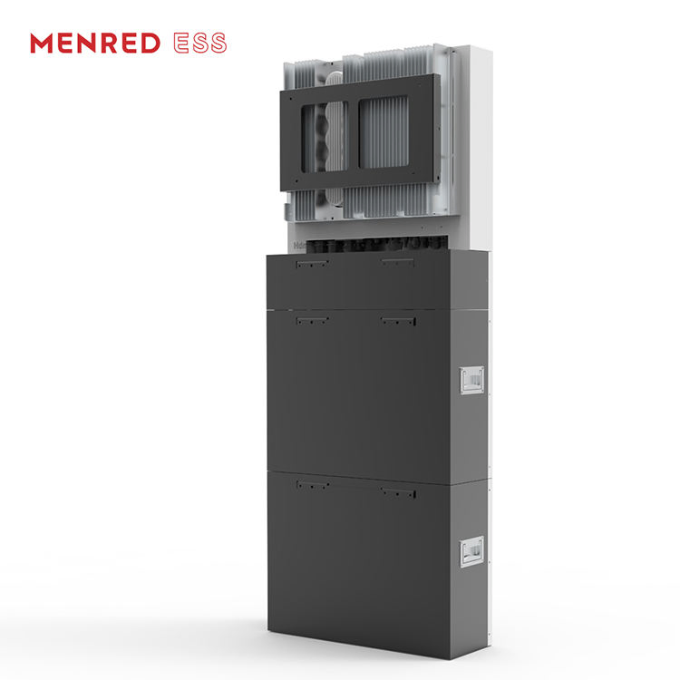 Batería Solar de Litio Menred Ess 230V 6kw 12kwh Sistema de Almacenamiento de Energía de Baterías de Litio Apilables para el Hogar