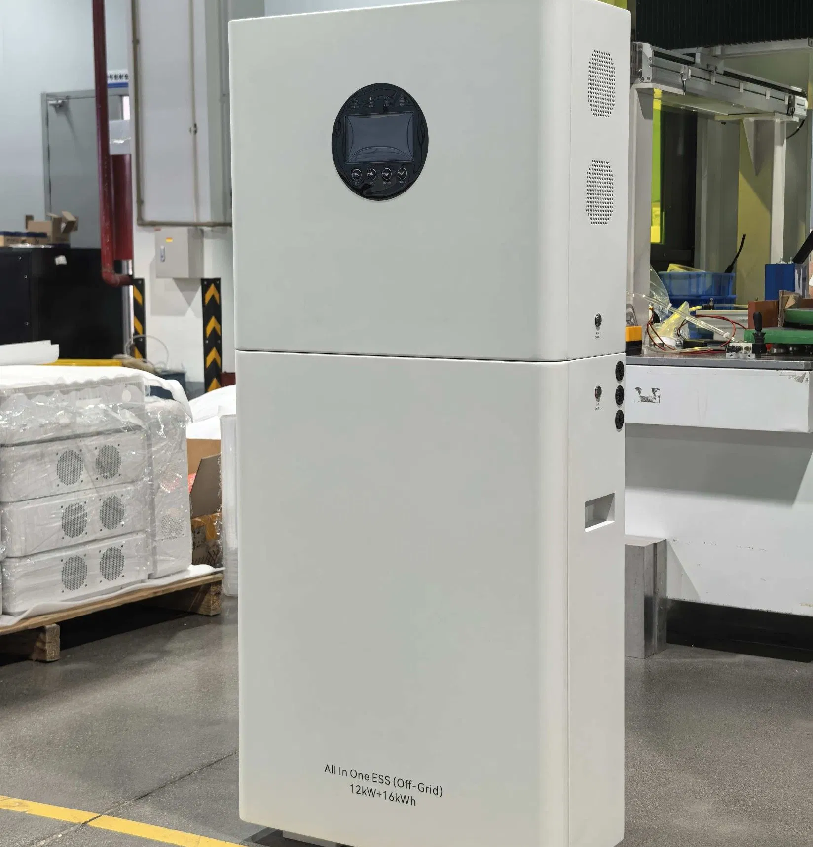 Batería solar portátil e impermeable todo en uno para necesidades de energía en áreas remotas