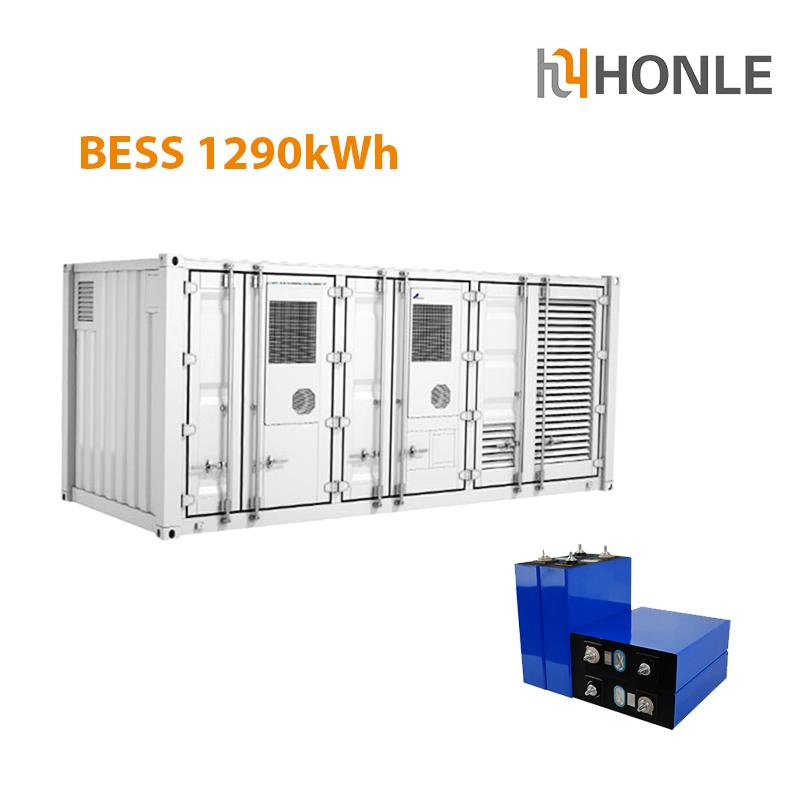 Honle 2025 Grado Personalizado 1.2mwh Sistema de Almacenamiento de Energía Solar Industrial Contenedor Batería de Poder Router WiFi Batería Solar