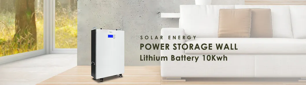 LiFePO4 Batería de Fosfato de Litio 48V 150ah Batería de Ión de Litio Montada en Pared para Almacenamiento de Energía Solar