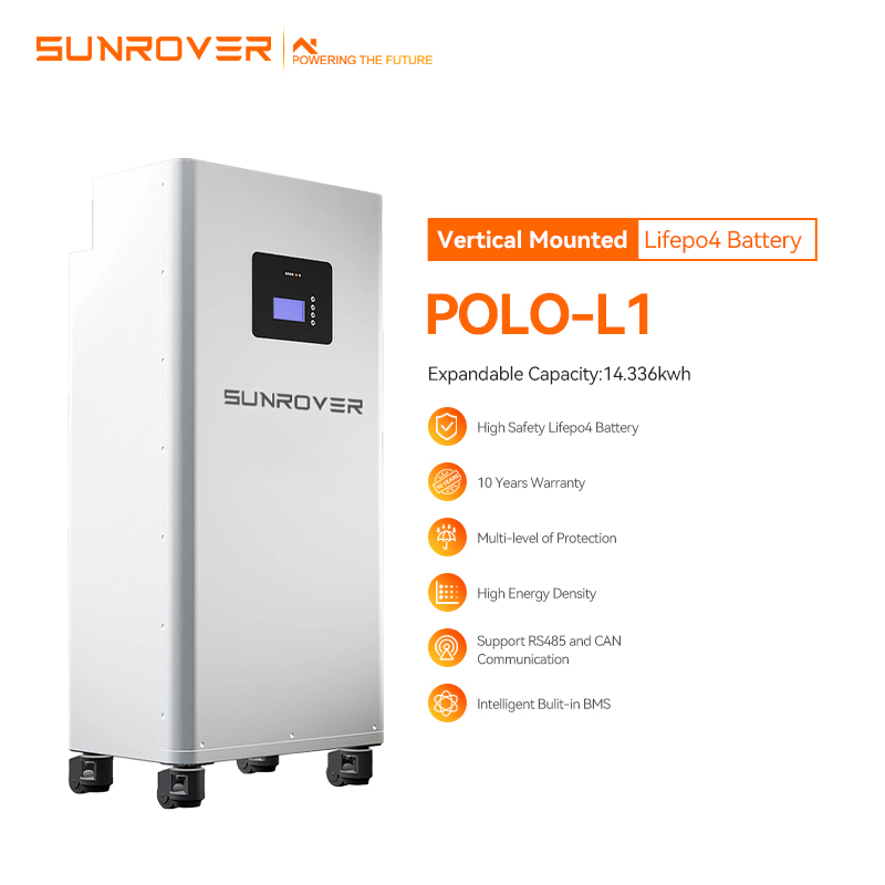 51.2V 280ah Bajo Voltaje Vertical LiFePO4 Almacenamiento Solar de Batería de Ión de Litio 15kwh Batería para Uso Residencial en el Hogar