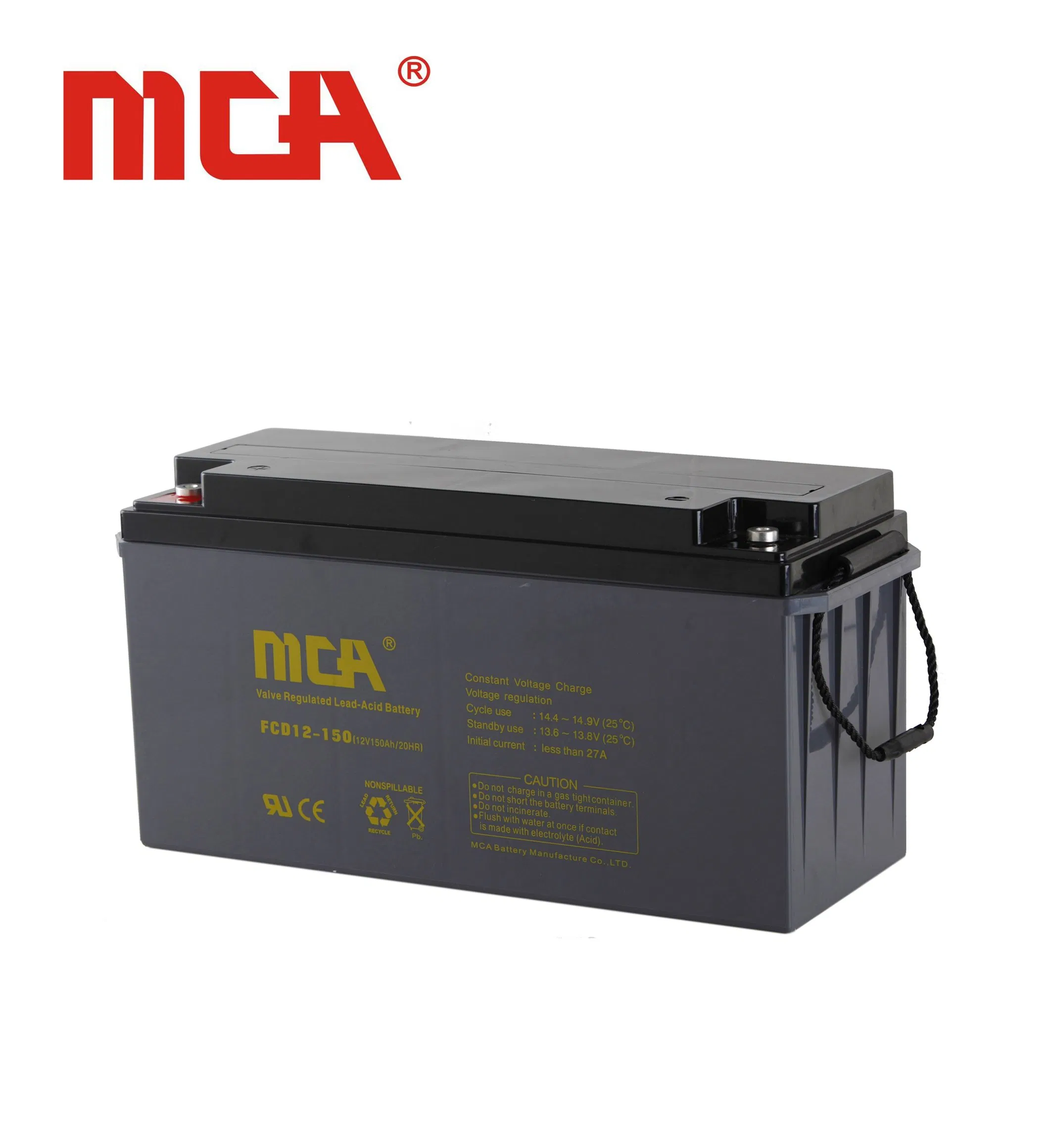 Batería de Almacenamiento de Energía Solar de Ciclo Profundo de Alta Capacidad 12V 200ah