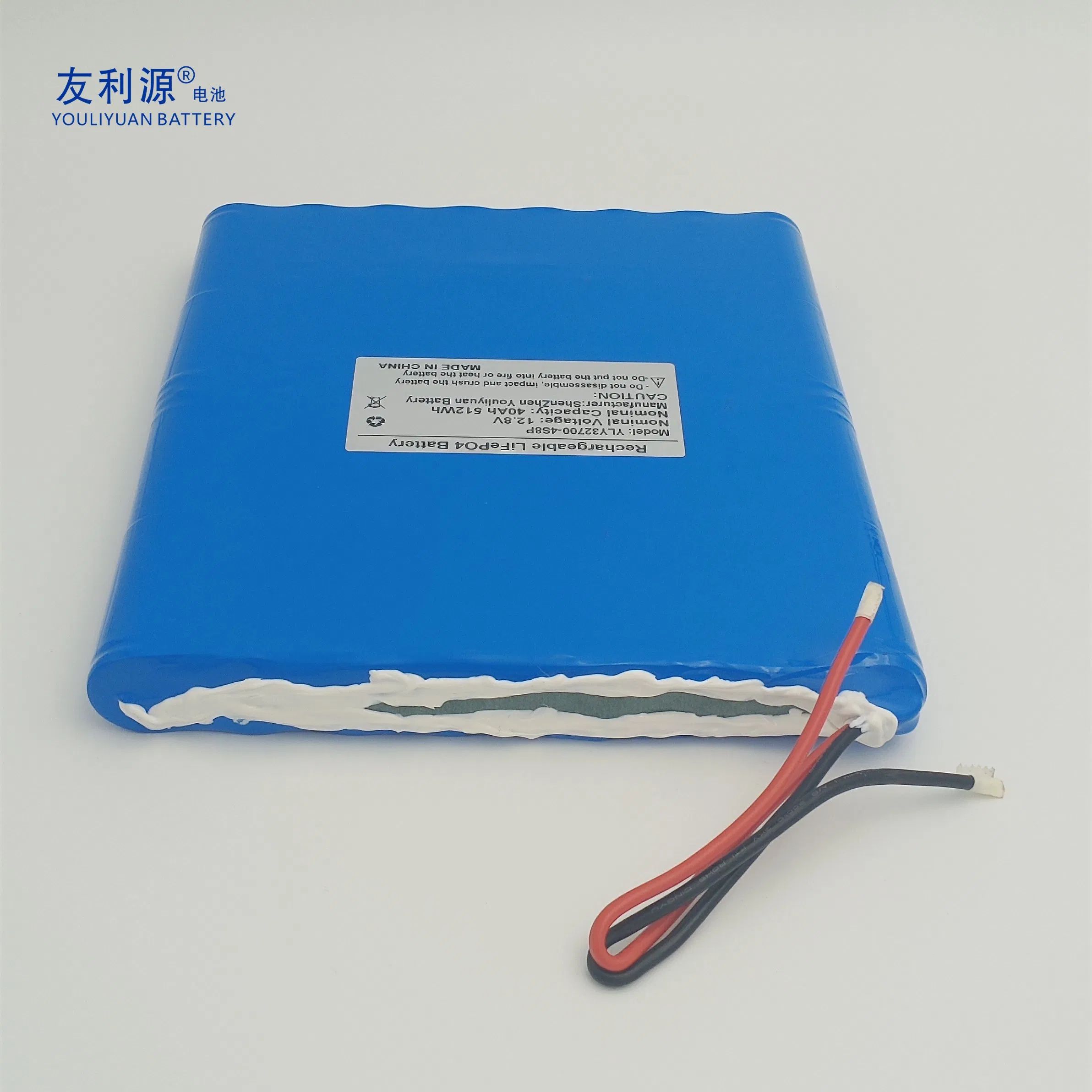 15 Años Fábrica de Baterías Personalizadas 32700 4s8p 12V 12.8V 48ah Batería Recargable LiFePO4 para Sistema de Almacenamiento de Energía Solar Luces de Calle Solares Todo en Uno