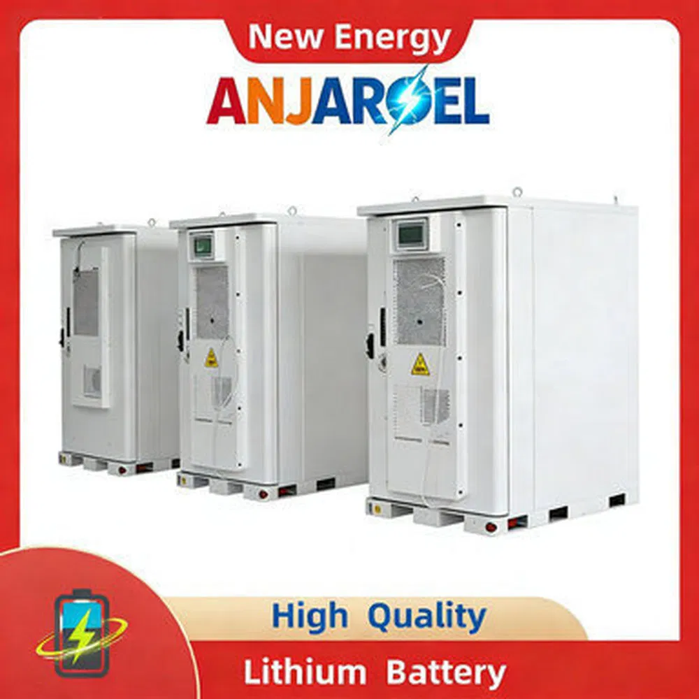 Batería de Litio Duradera Silenciosa 215kwh 100kw Industrial Comercial LiFePO4 Almacenamiento de Energía LiFePO4 Paquete de Baterías