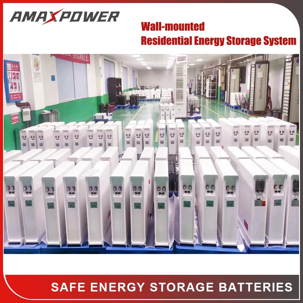 Sistema de Almacenamiento de Energía Residencial de Ion de Litio Powerwall 5kwh/10kwh/15kwh 51.2V 100ah/200ah/300ah Batería Solar Recargable LiFePO4 para Suministro de Energía en el Hogar