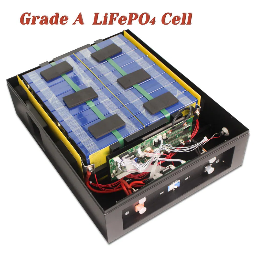 48V 100ah 200ah Batería de Litio Li-ion Celular Prismático para Almacenamiento de Energía Solar en el Hogar 5kwh 10kwh Batería Montada en Pared con 6000+ Ciclos