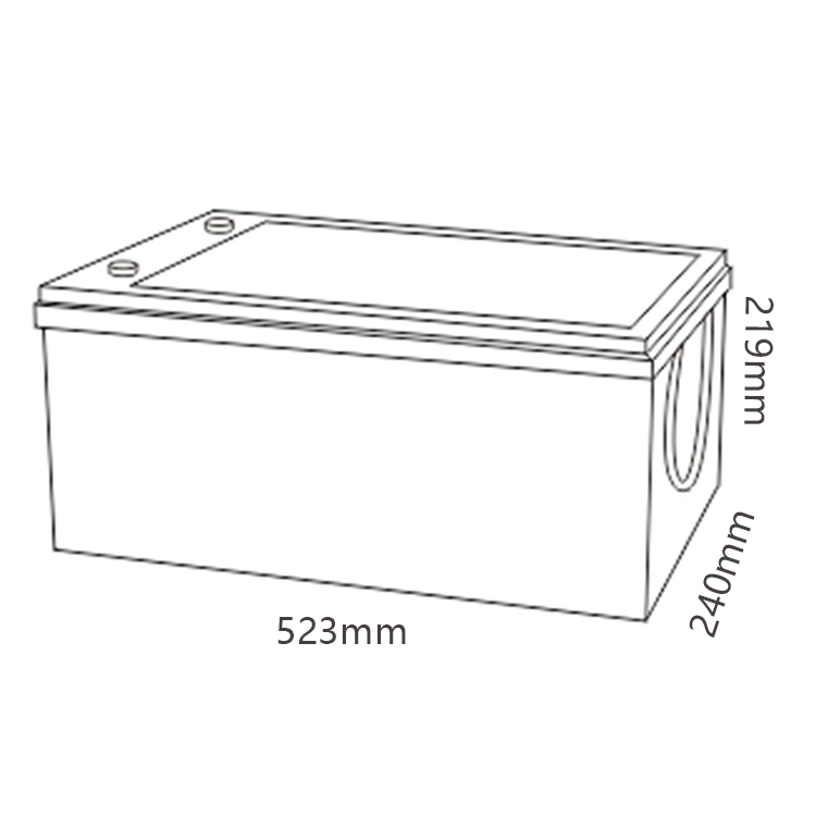 Batería de Gel de Ciclo Profundo de Plomo Ácido Mhb 12V 200ah Baterías Solares para UPS para Montacargas Eléctricos