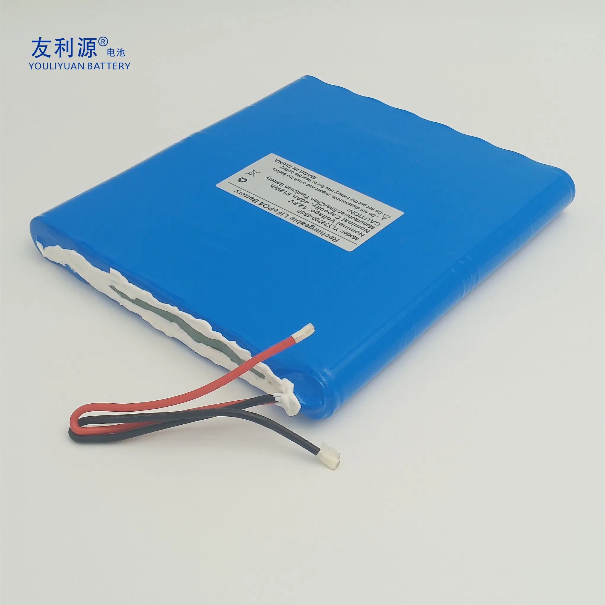 15 Años Fábrica de Baterías Personalizadas 32700 4s8p 12V 12.8V 48ah Batería Recargable LiFePO4 para Sistema de Almacenamiento de Energía Solar Luces de Calle Solares Todo en Uno