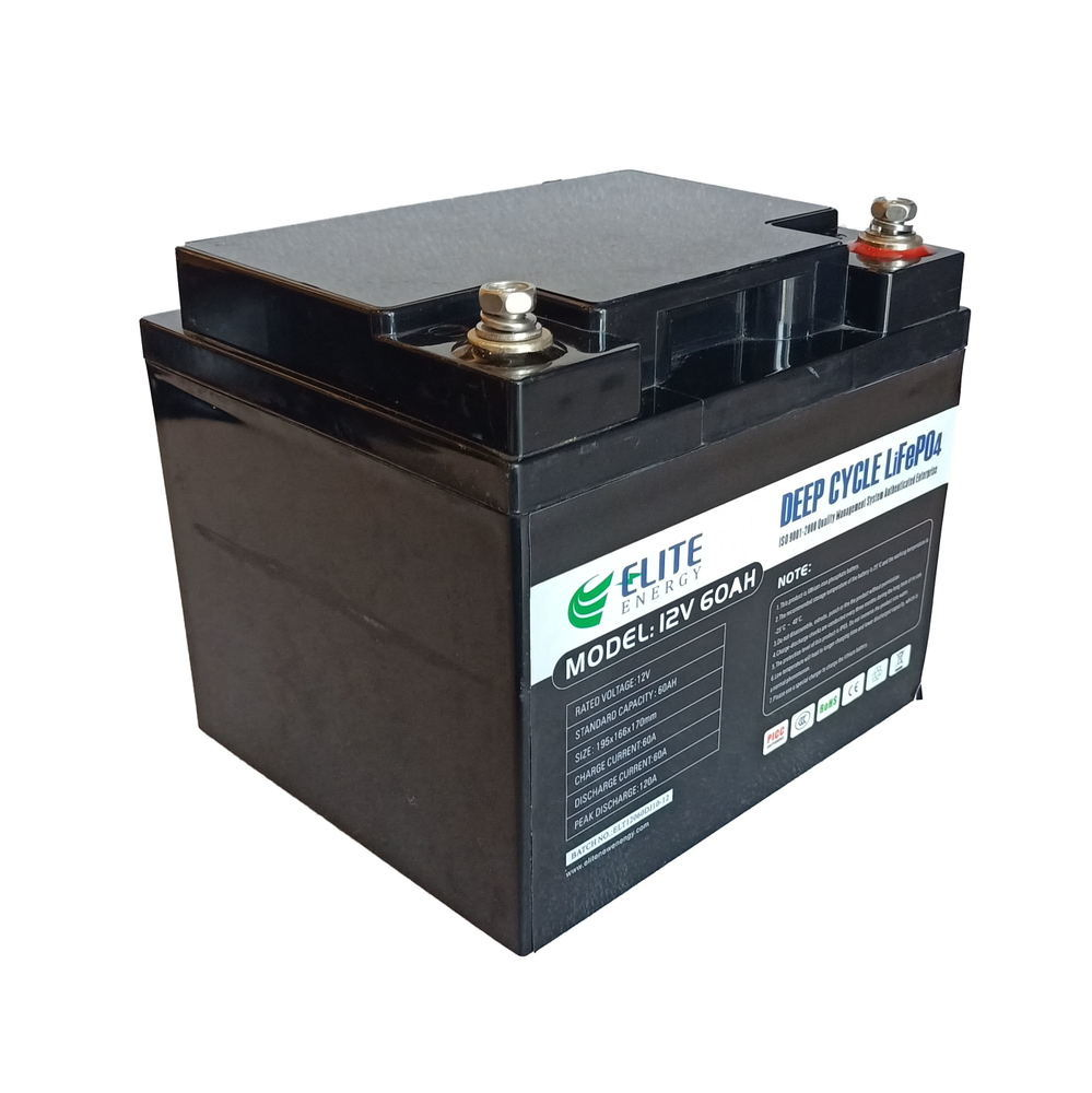 Paquete de batería personalizado Batería de iones de litio 12V 60ah LiFePO4 Batería solar para barco de marina yate carrito de golf almacenamiento de ciclo profundo 75ah