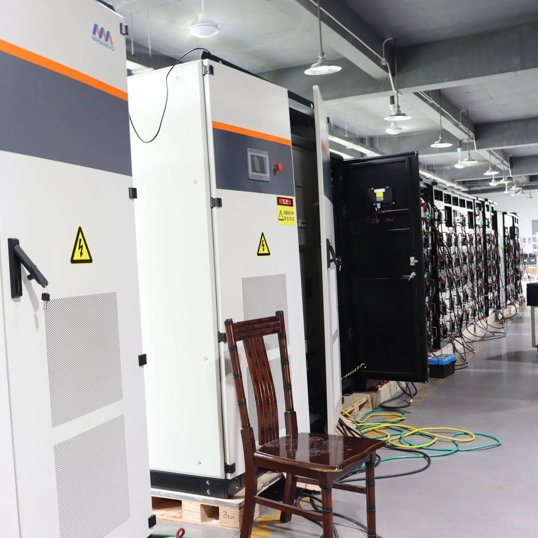 Casa fuera de la red Sistema de almacenamiento de energía solar de LiFePO4 1 MW