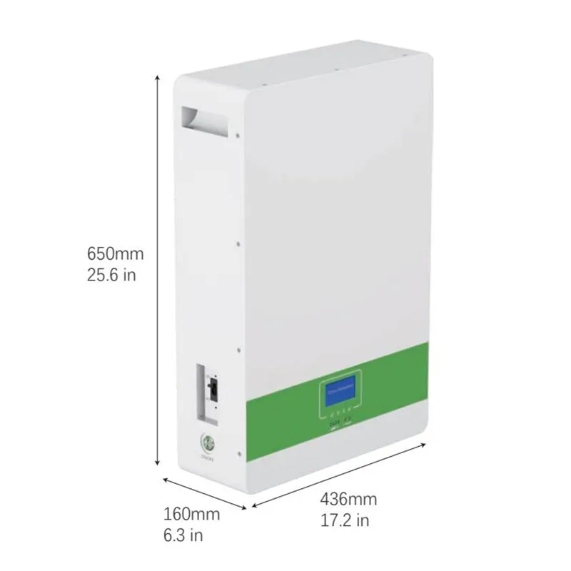 Almacenamiento de energía en baterías de litio - Modelo 051100A-B-GBP2