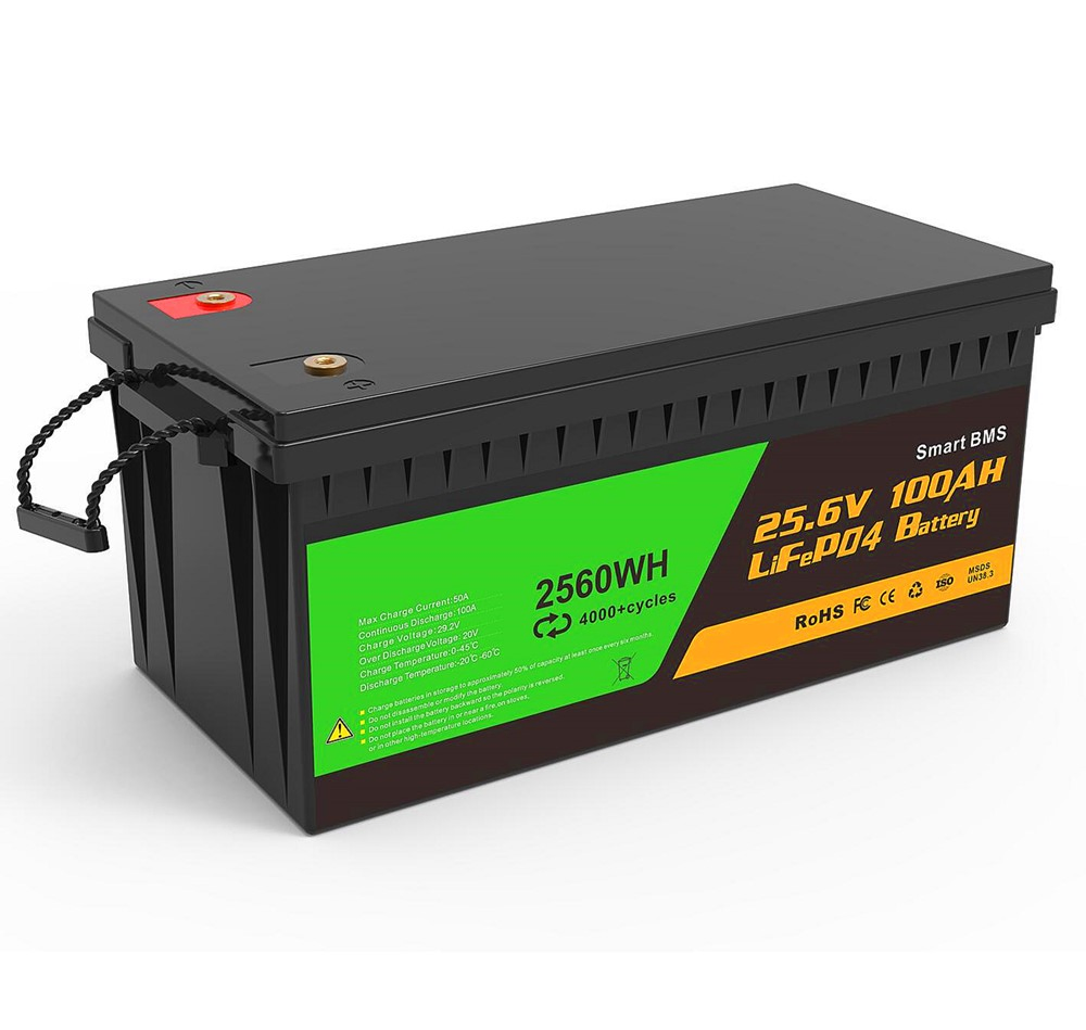 Fabricante de Baterías de China 12V/24V/48V 100ah LiFePO4 BMS Batería de Litio para Sistemas de Almacenamiento de Energía Solar en el Hogar 3 Años de Garantía/ 4000 Ciclos