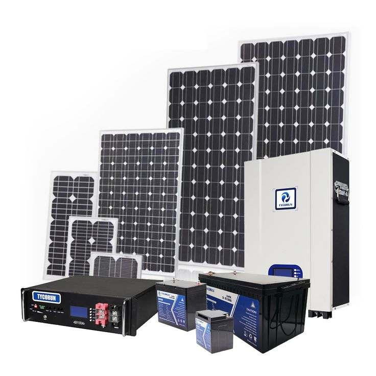 Conjunto de paneles solares fotovoltaicos completos fuera de la red 15kw 30kw 50kw 80kw 100kw almacenamiento de batería sistemas de energía híbridos de energía solar precio para la industria hogar