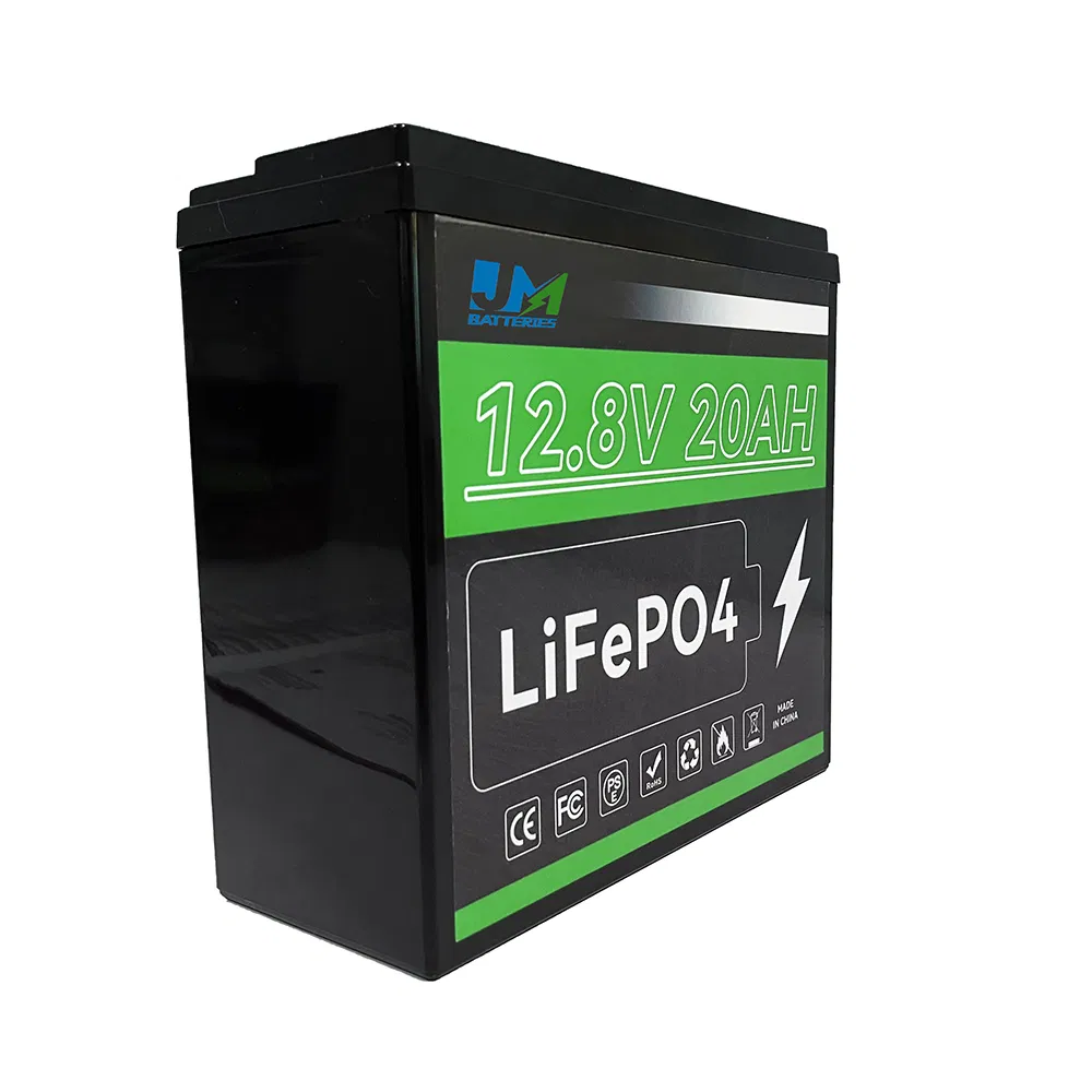 Estación de Energía Solar Personalizada 12.8V 20ah Paquete de Batería de Iones de Litio LiFePO4 Almacenamiento de Batería Recargable de Li-ion