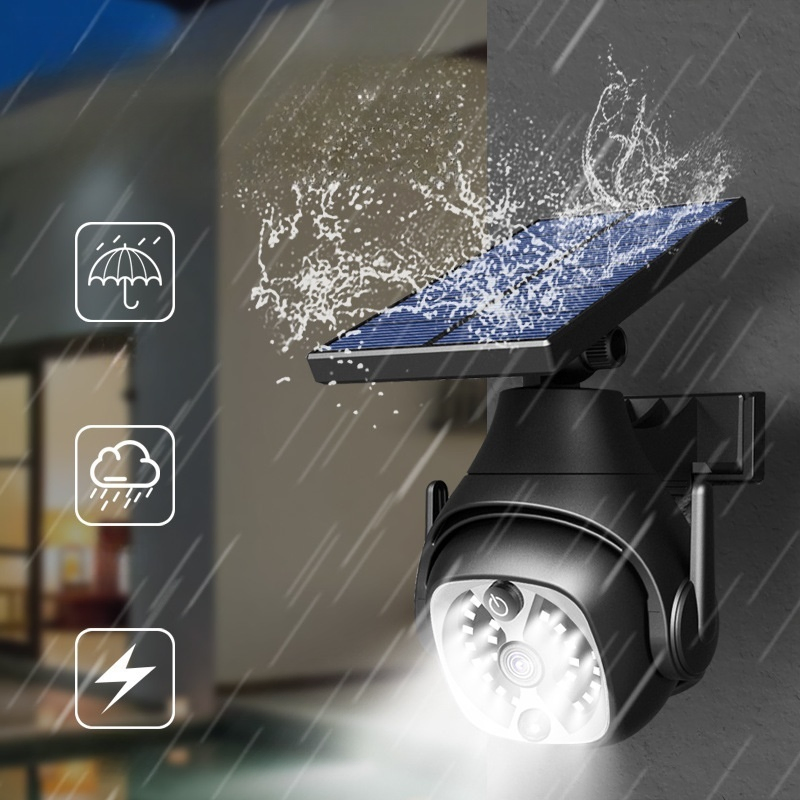 Cámara de CCTV solar alimentada por batería de bajo consumo con WiFi inalámbrico 4G GSM 2MP 4MP PTZ Zoom alarma PIR seguridad exterior 4G