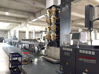 Línea de extrusión PE-Xa