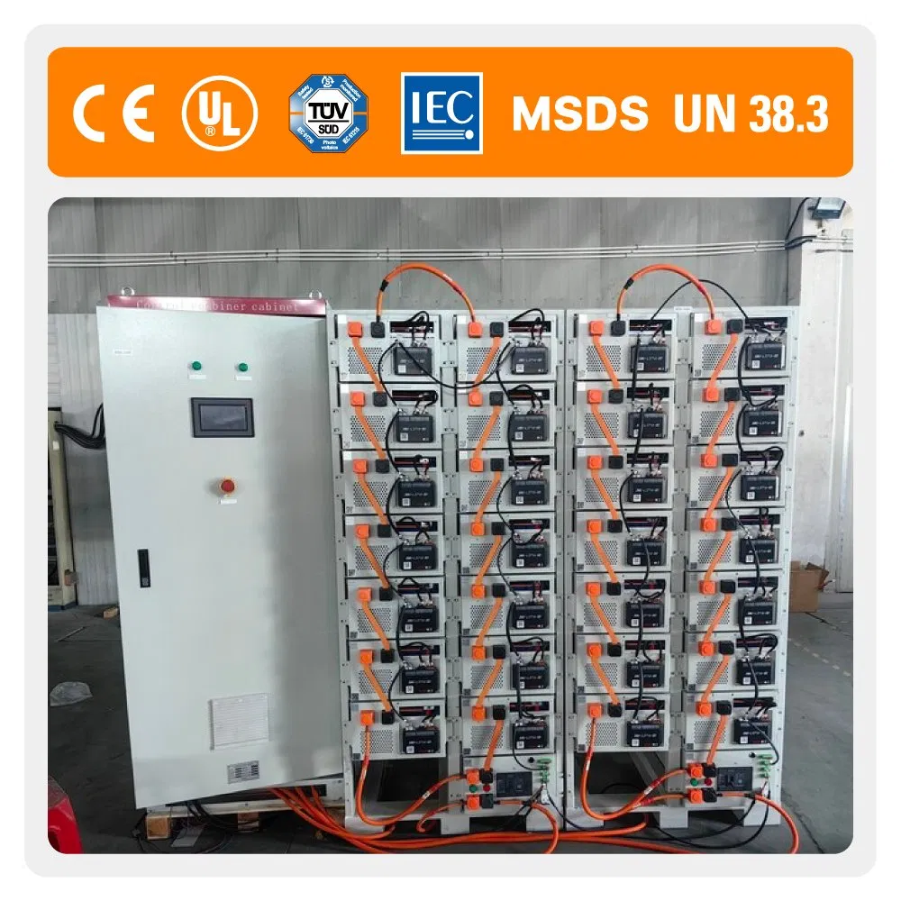 51.2V 280ah 314ah Sistema de Almacenamiento de Energía Comercial e Industrial Batería de Iones de Litio Gabinete de Energía Solar Integrado