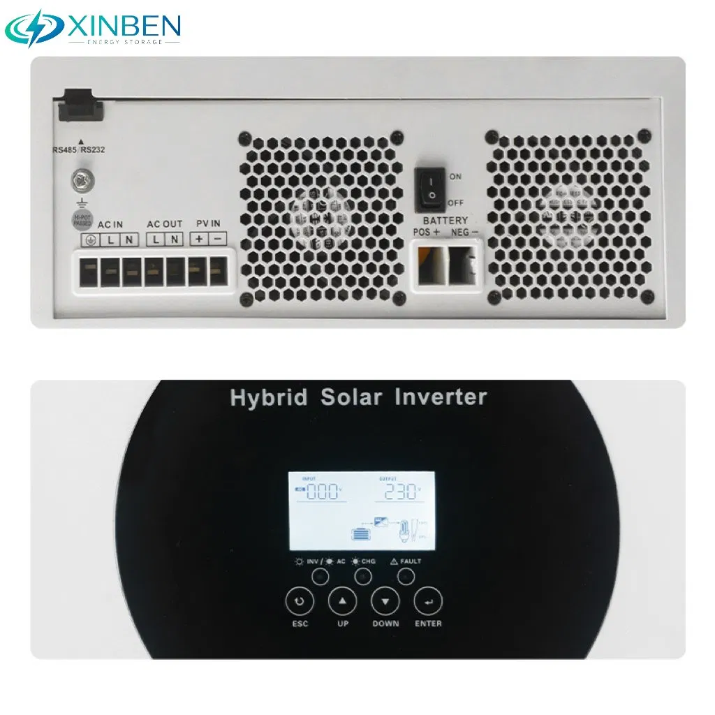 48V 5kw 10kw 15kw Kit de Sistema Híbrido Montado en la Pared 20kw 25kw 30kw Sistema de Energía Solar Fuera de la Red Almacenamiento en el Hogar Litio