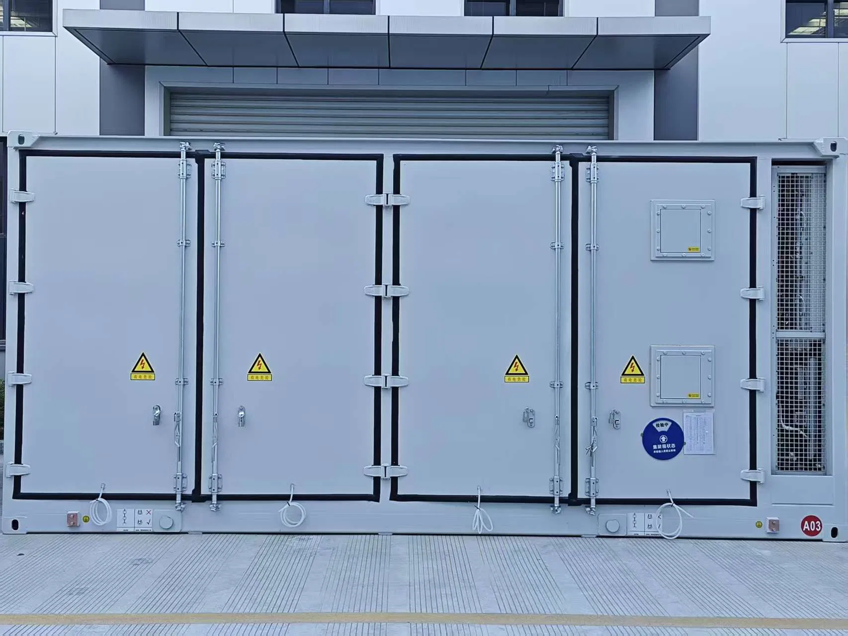 Bess 20FT Almacenamiento de Energía en Contenedores 4.59MWh Sistema de Almacenamiento de Energía de Batería de Litio Sistema de Almacenamiento de Energía Fotovoltaica