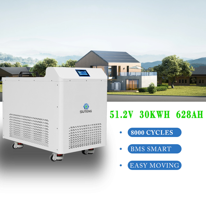 Almacenamiento de energía solar en casa eficiente con 51 2V y 628ah especificaciones