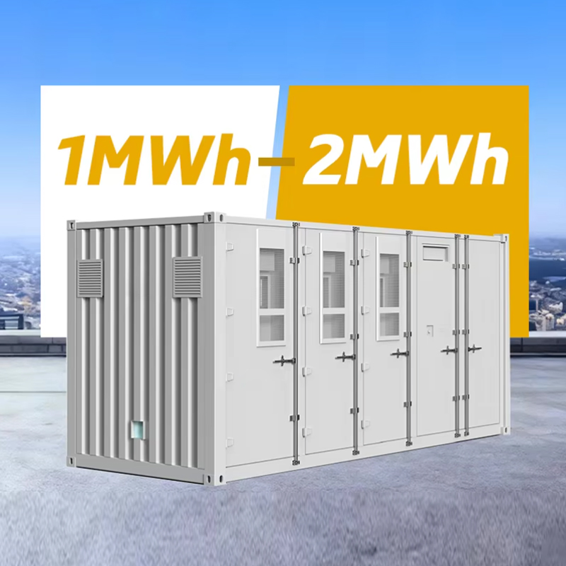 Sistema de Almacenamiento de Baterías de Energía Solar 100kwh 200kwh 500kwh 1mwh Bess Contenedor de Batería Todo en Uno