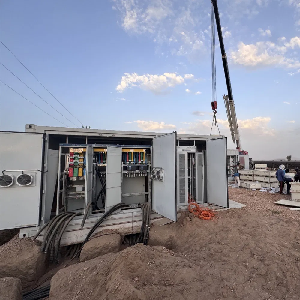Sunsky Todo en Uno 20FT 40FT Solar 300kw 500kw Contenedor Bess 2.5MW 5MW Batería de Alta Tensión LiFePO4 5mwh 10mwh Sistema de Almacenamiento de Energía Comercial e Industrial