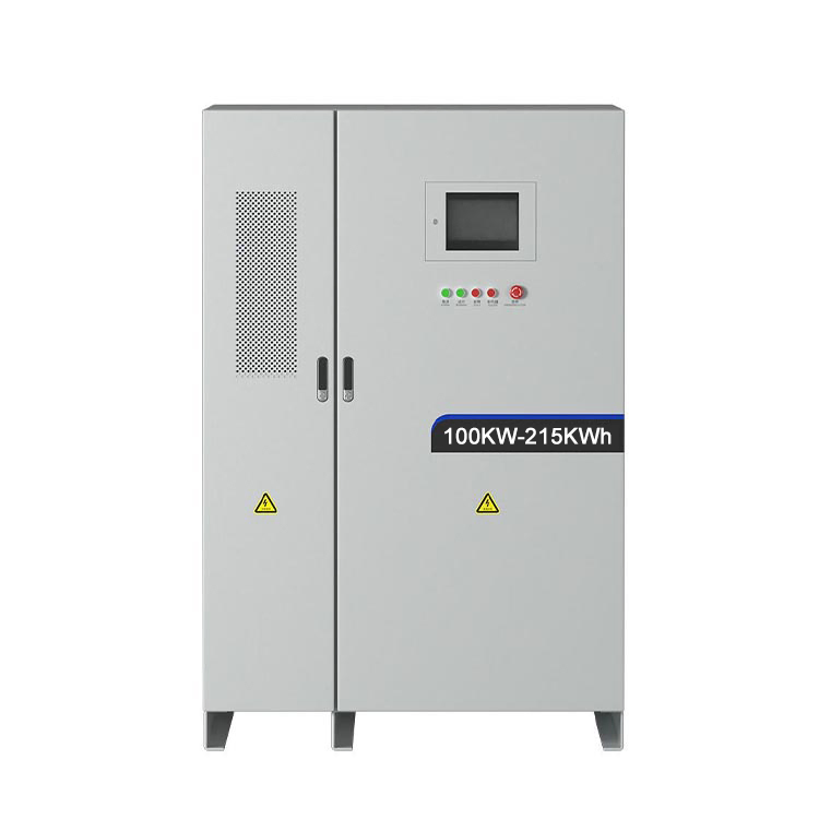 Gabinete de Almacenamiento de Energía Industrial y Comercial 200kw Batería Solar de Alto Voltaje 100kwh Batería de Iones de Litio 200kwh