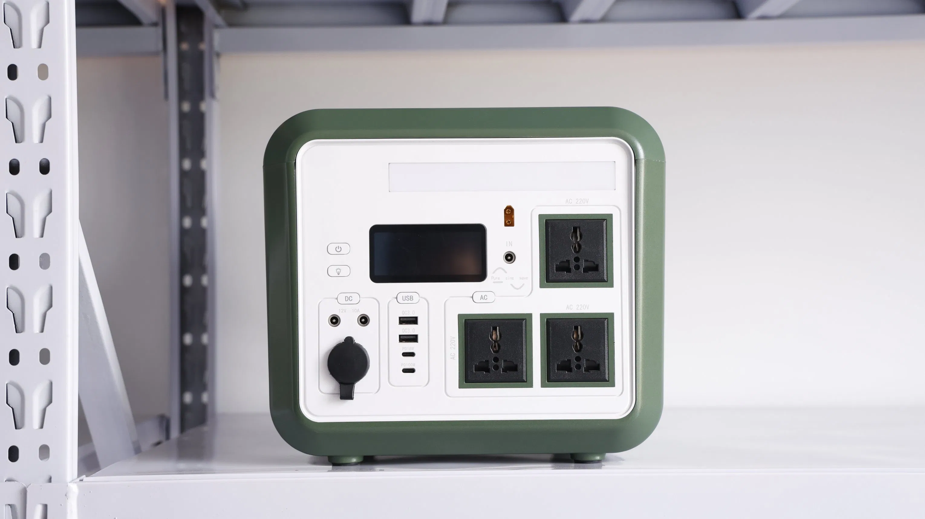 Kit de panel solar de salida estable con batería de almacenamiento, unidad de energía de respaldo diario para el hogar