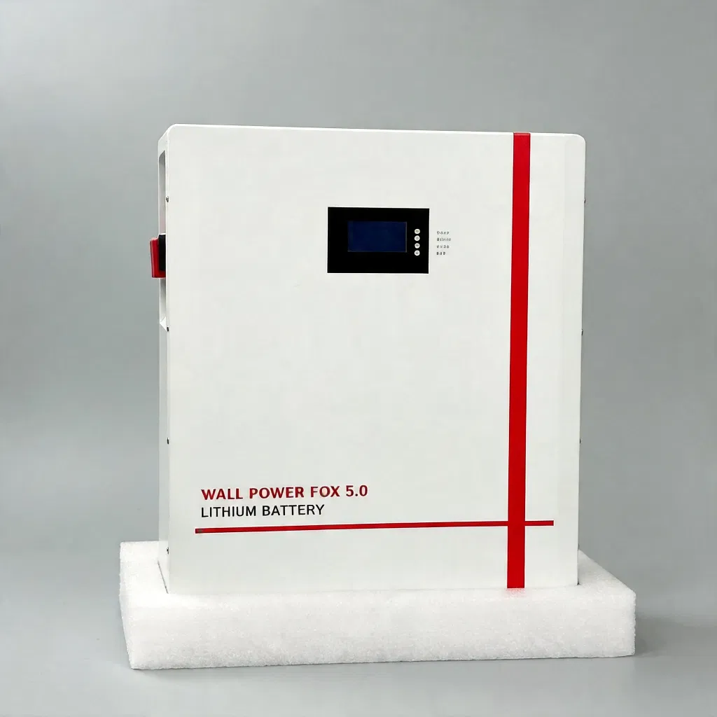 1688 Fábrica de China 5kwh Batería de almacenamiento de energía montada en la pared LiFePO4 Sistema de energía de respaldo solar para el hogar