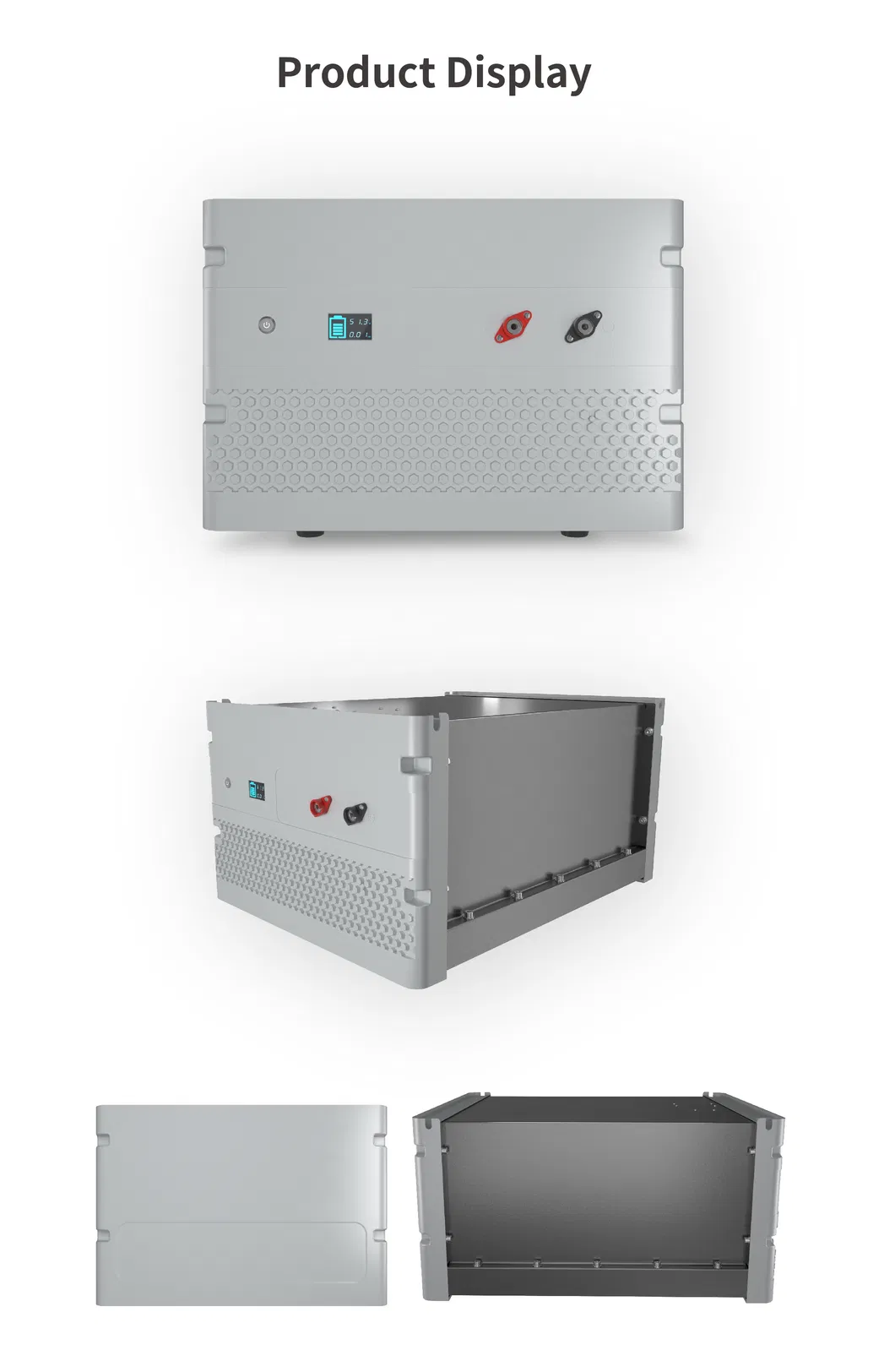 Sistema de Energía Solar Fuera de la Red 12V Almacenamiento de Batería Solar de Litio