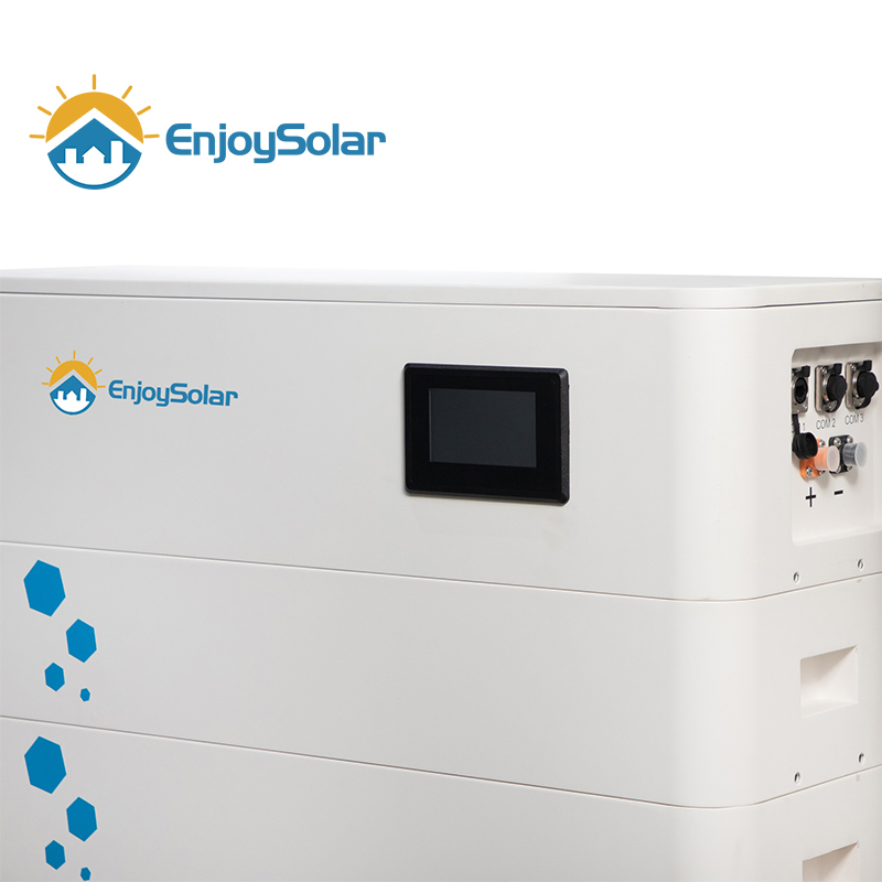 Batería de Iones de Litio Solar Apilable 51.2V 100ah de Alta Tensión LiFePO4 Célula de Batería 20kwh 30kwh Paquete de Almacenamiento