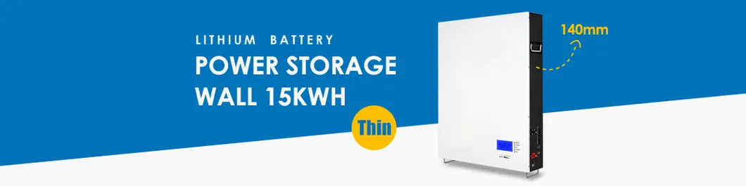 LiFePO4 Batería de Fosfato de Litio 48V 150ah Batería de Ión de Litio Montada en Pared para Almacenamiento de Energía Solar
