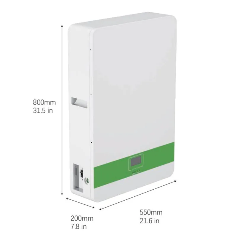 Almacenamiento de energía en baterías de litio - Modelo 051200A-B-GBP2