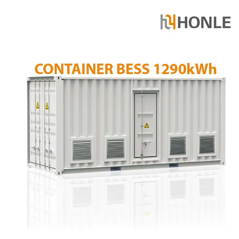 Honle 2025 Grado Personalizado 1.2mwh Sistema de Almacenamiento de Energía Solar Industrial Contenedor Batería de Poder Router WiFi Batería Solar