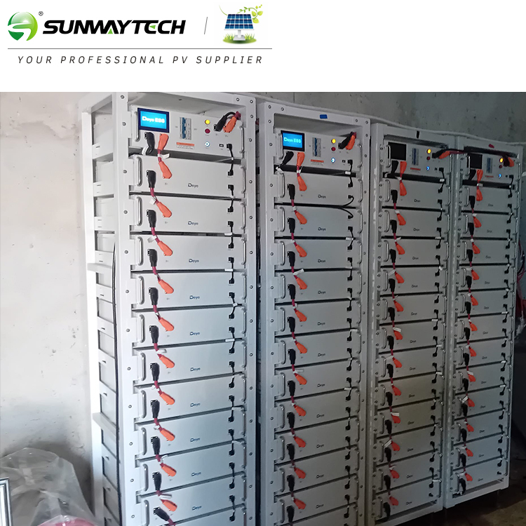 Batería de Litio de Alta Tensión Deye 51.2V 100ah Batería de Energía Solar para el Hogar