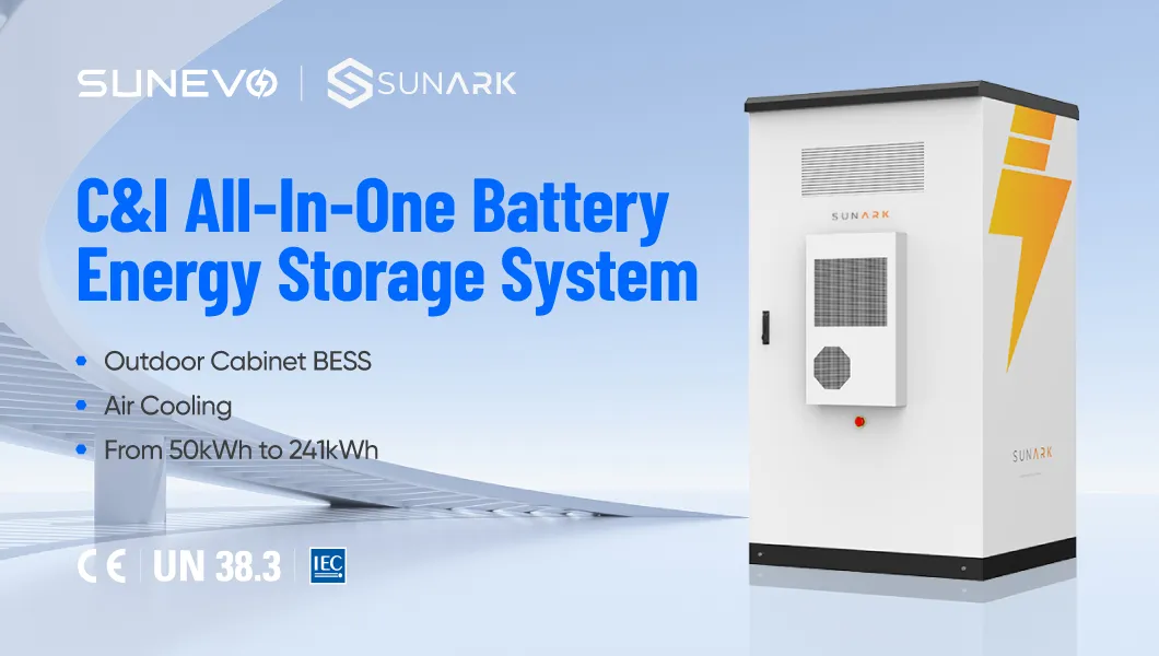 Sistema de Almacenamiento de Energía Industrial de Baterías con la Mayor Seguridad 100kw 225kwh Gabinete Bess para Solar