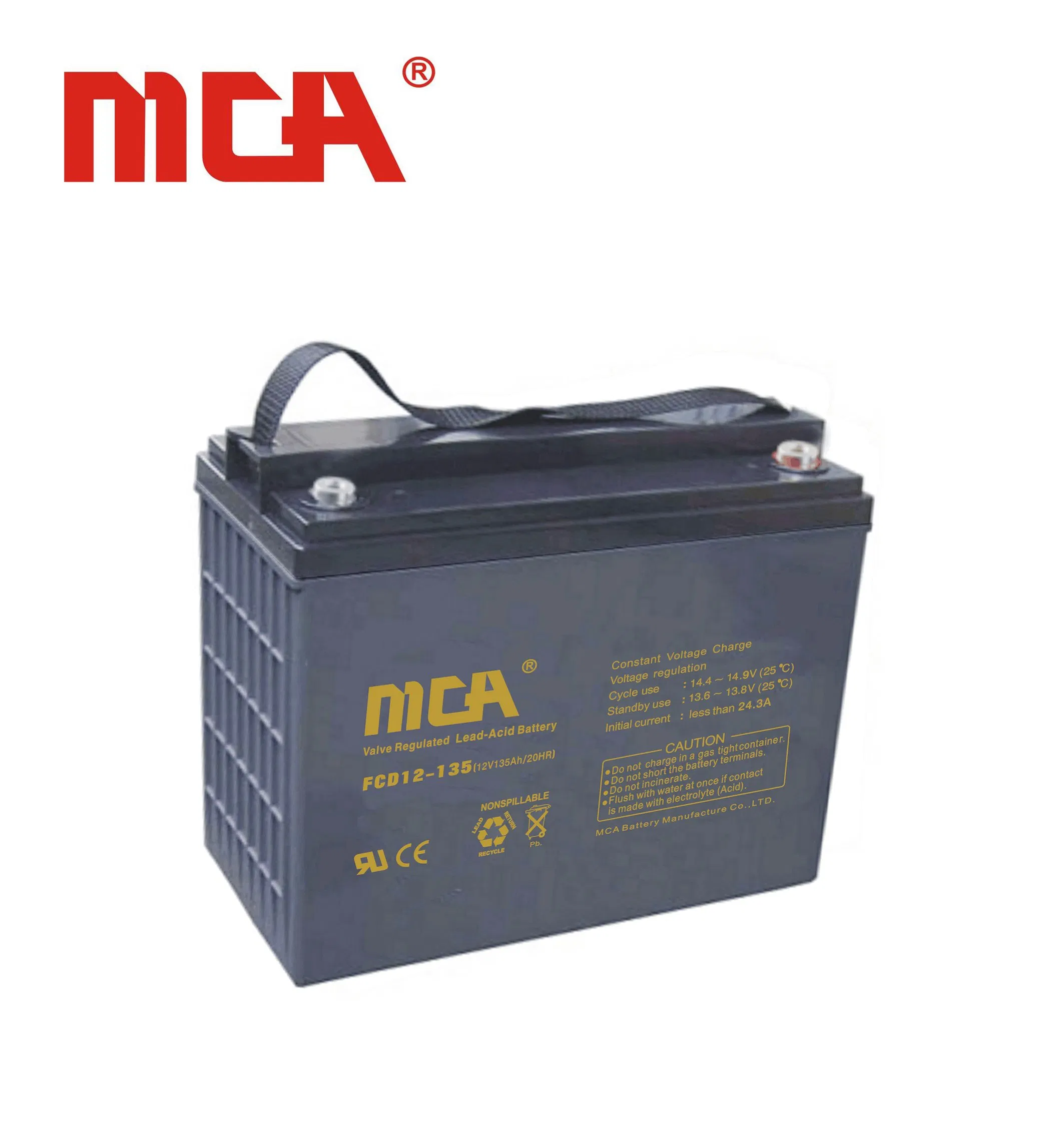 Batería de Almacenamiento de Energía Solar de Ciclo Profundo de Alta Capacidad 12V 200ah